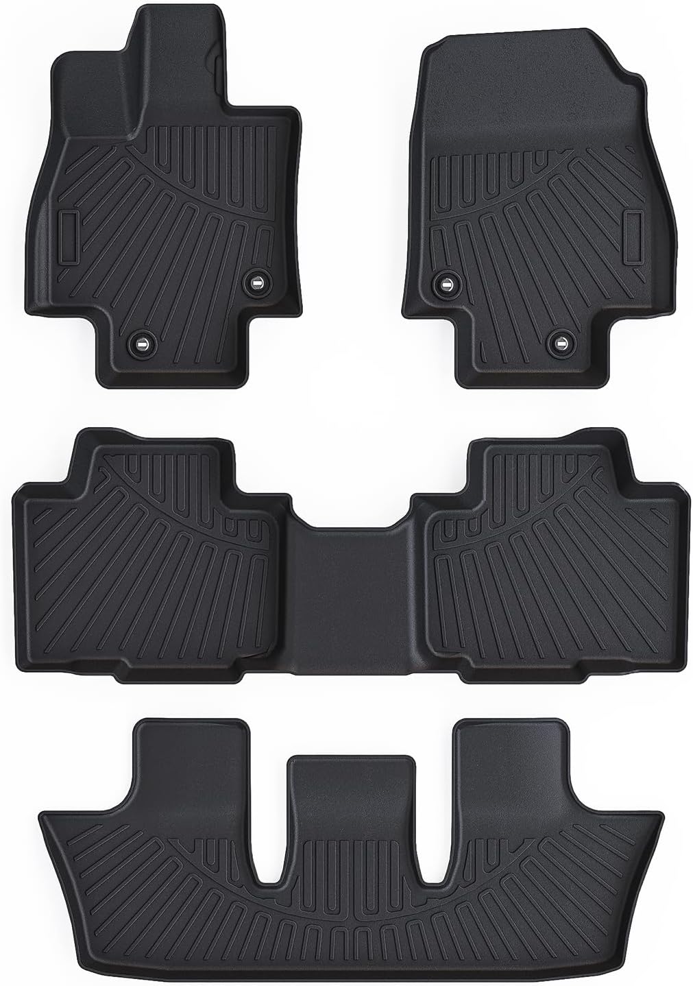 Amazon.com: SANBAN-AXE Floor Mats for 2024-2025 Toyota Grand Highlander ...
