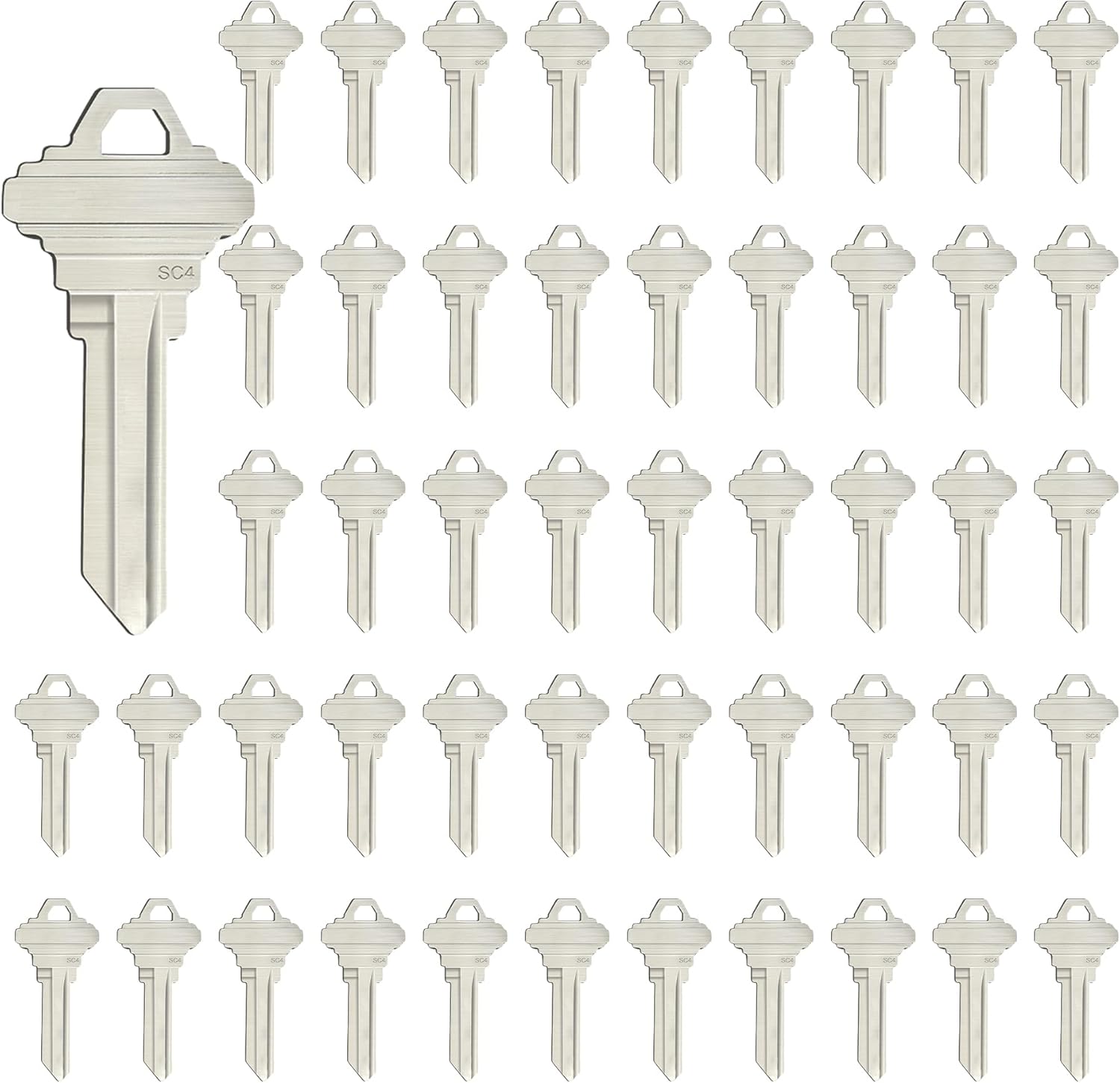 Sporthfish Blank Keys SC4 Key Blanks Pack of 50 Blank Key House Office ...