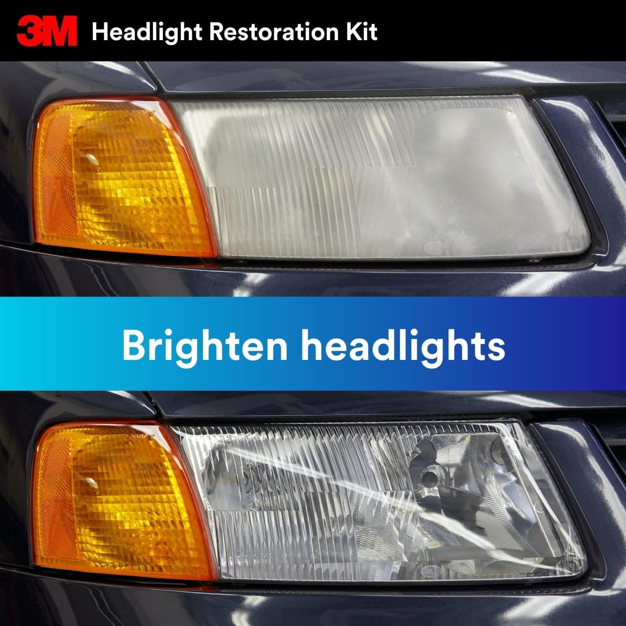 3M Headlight Lens Restoration System, 39008, 1 Kit, 2-Pack