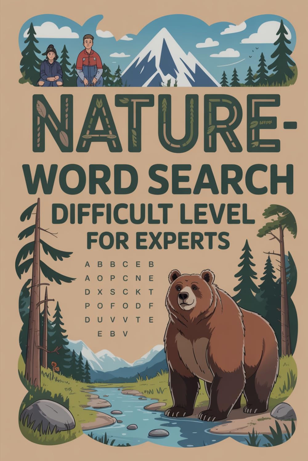 Nature - Word Search Difficult Level for Experts: Curated Puzzle Experience Book for Adults with Daily Practice