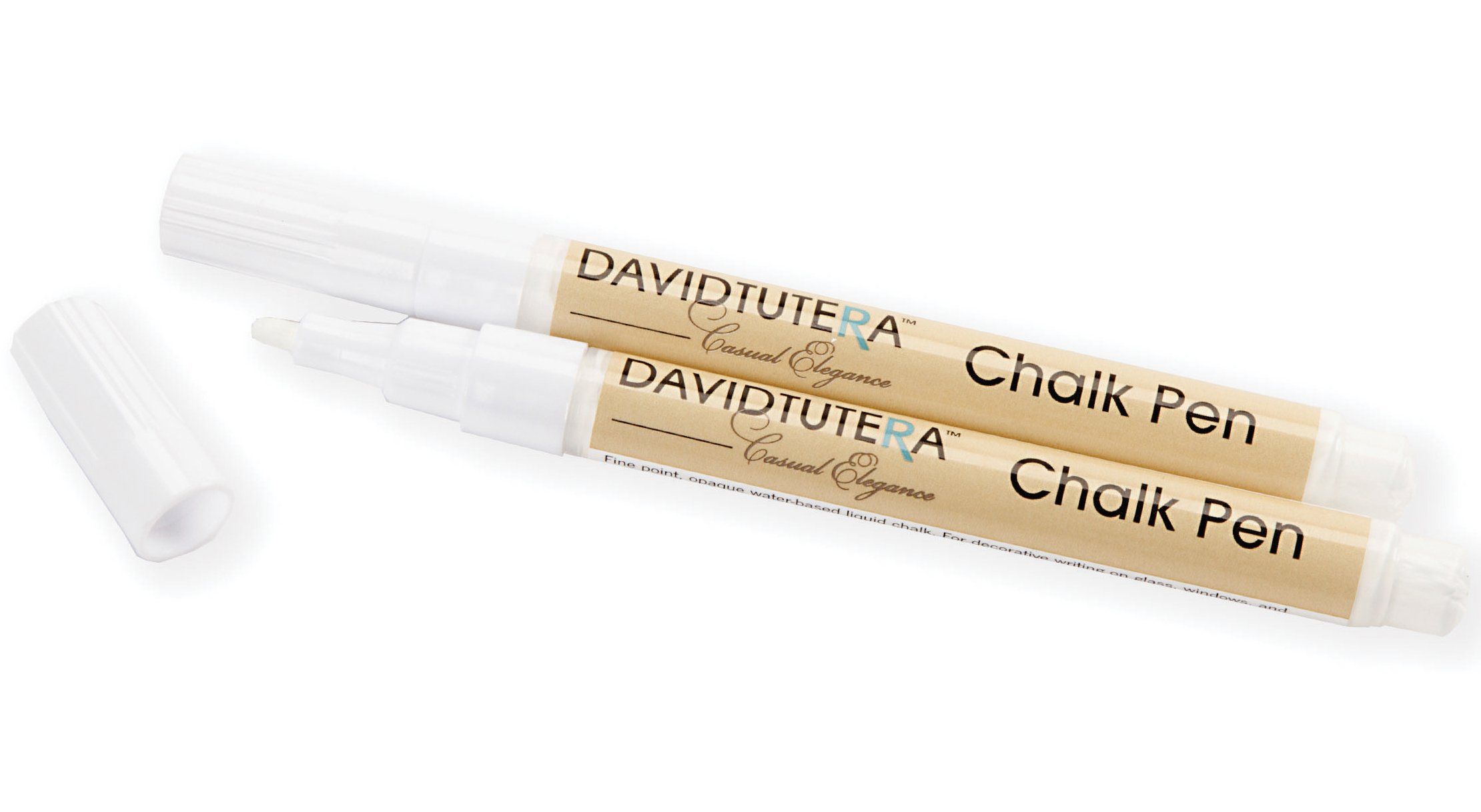 David Tutera Fine Tip Chalk Pens (2 Pack)