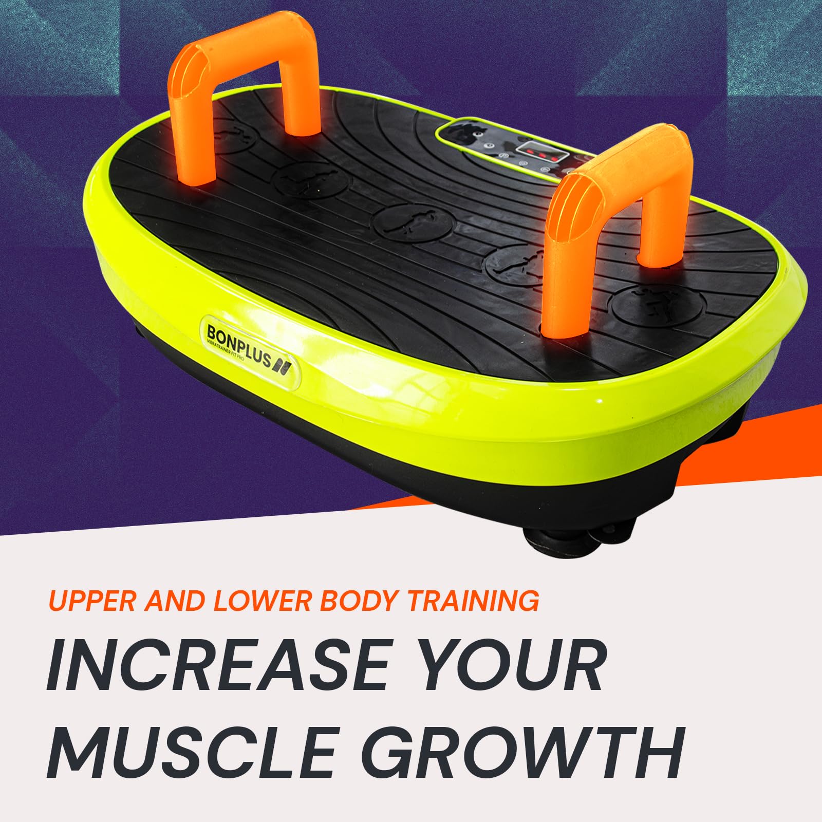 Plataforma Vibratoria con Asiento | Wonder Fit | Fitness | para Adelgazar | Tonificador de músculo | Ejercitador de Piernas