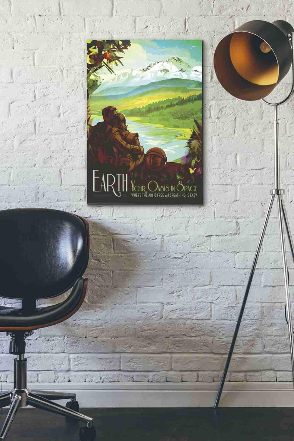 Epic Graffiti 'Visions of the Future: Earth' Canvas Wall Art, 18" x 26"