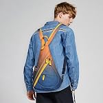 Canvas Sling Bag - Small Crossbody Backpack Shoulder Casual Daypack Rucksack for Men Women Outdoor Cycling Hiking Travel