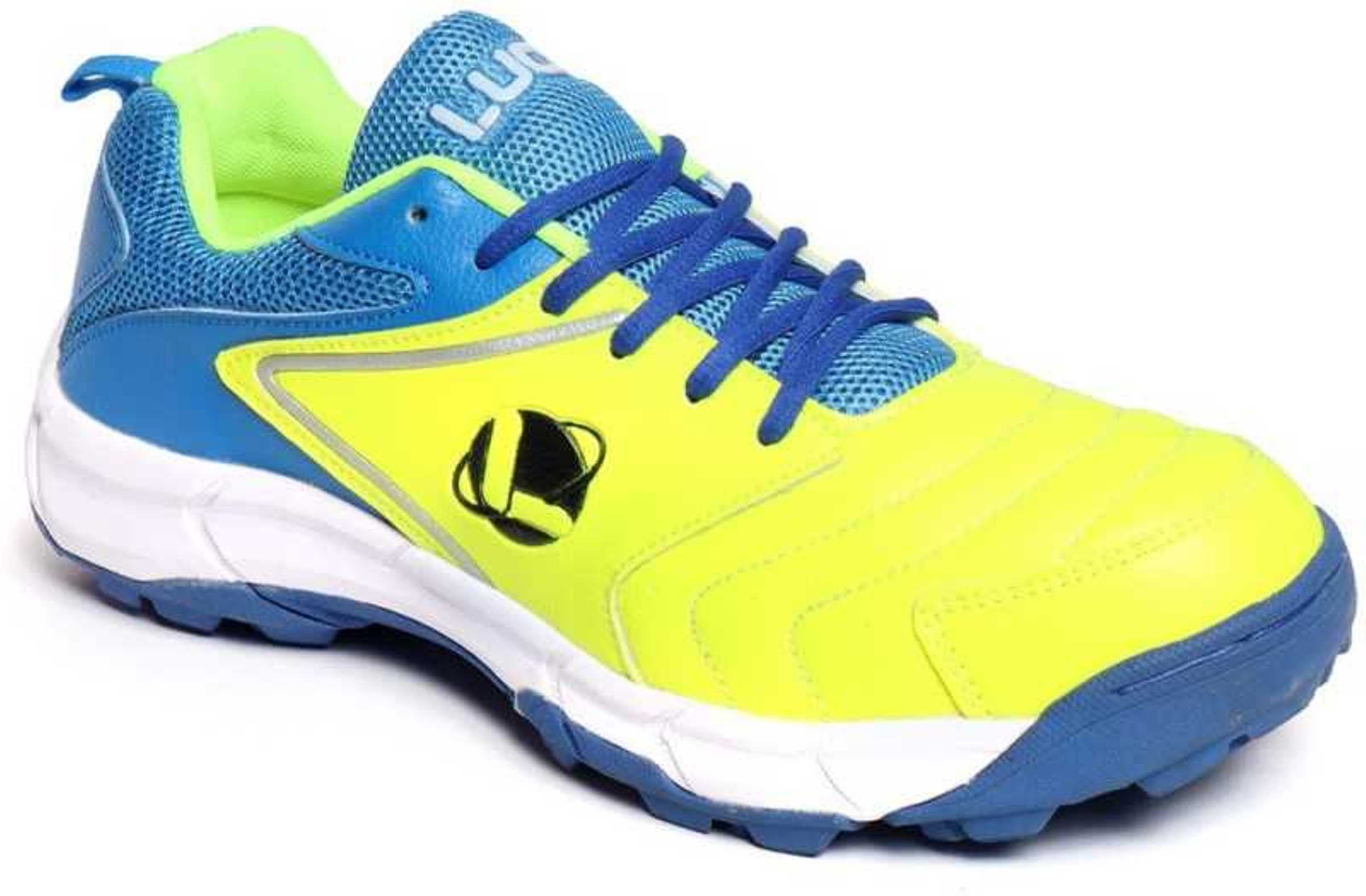 Cricket Shoes | HI Design Cricket Shoes | Cricket Shoes for Men | Sports Shoes | Sports Shoes for Men | Blue Yellow Color |-image-35