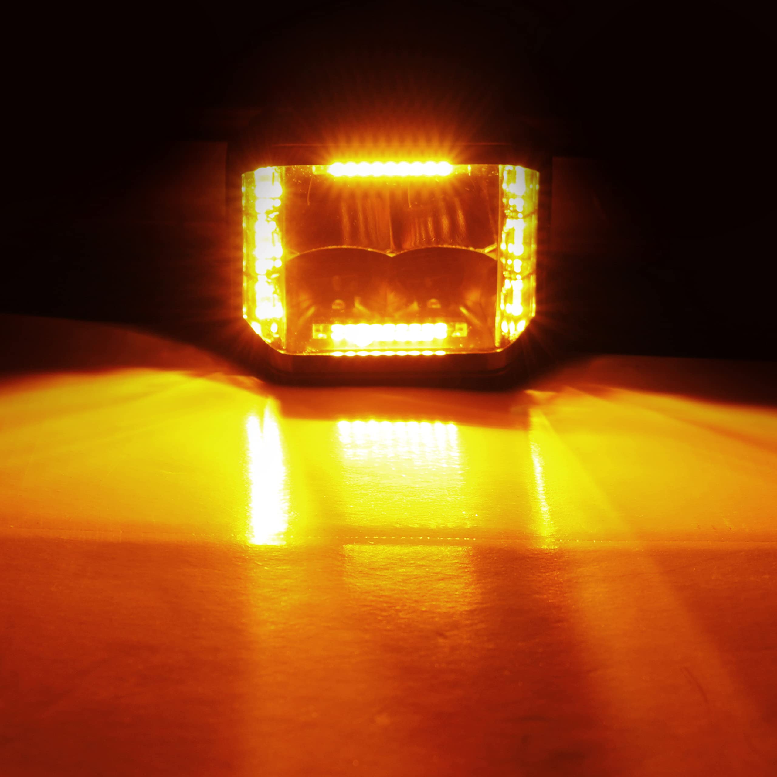 Amazon.com: Go Rhino Xplor Lighting: Blackout Series 4x3 LED Cube