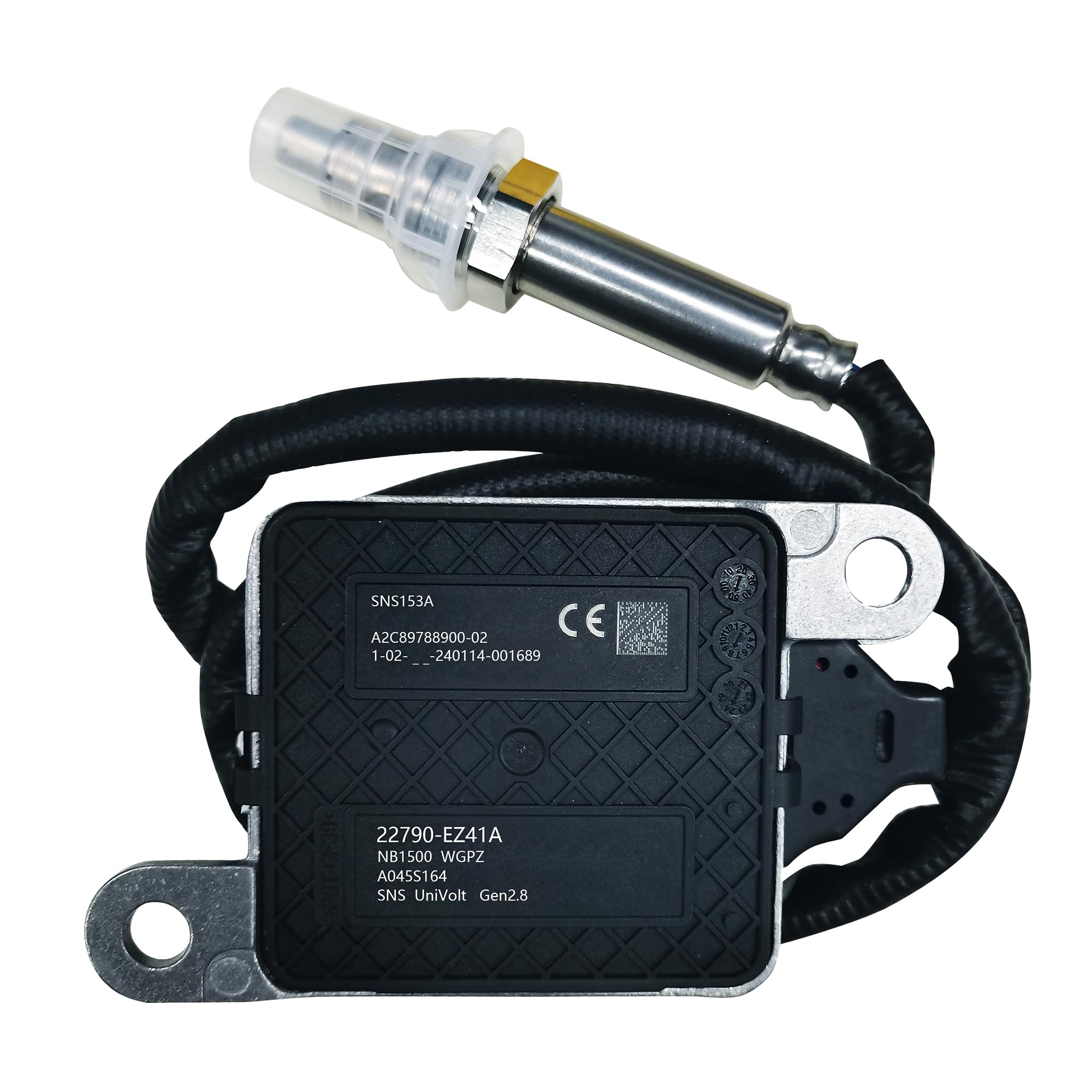 22790EZ41A 22790-EZ41A Nitrogen Oxide Sensor NOx Sensor Compatible Fit for 2016-2019 Nissan Titan XD