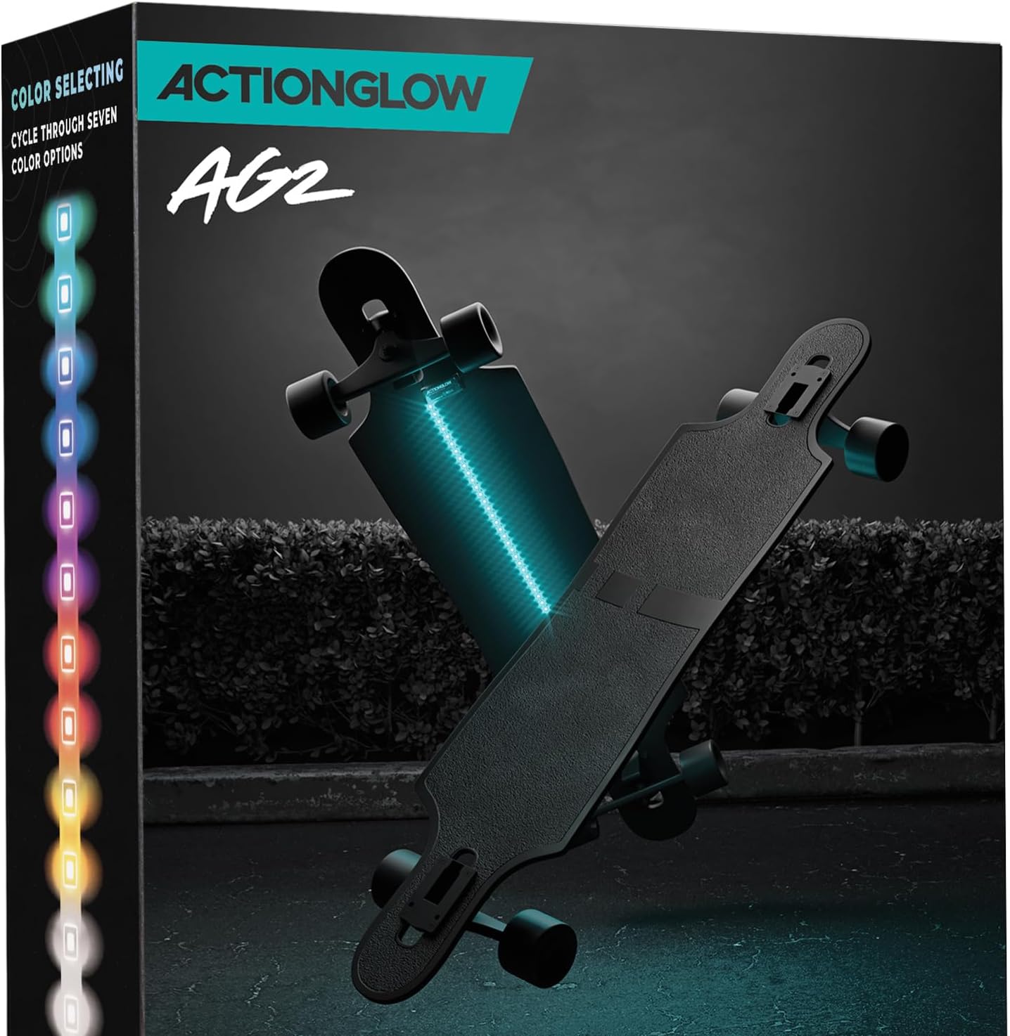 Amazon.com : ActionGlow LED Longboard/Skateboard Lighting System (AG2 ...