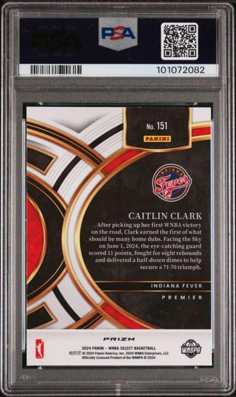 Amazon.com: 2024 Panini Select WNBA Silver Flash #151 Caitlin