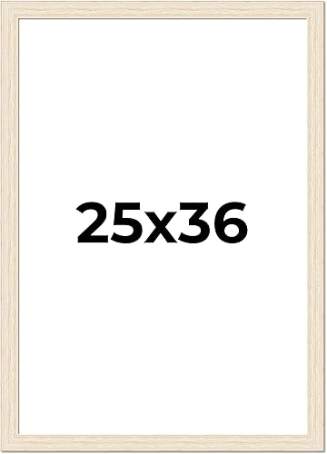Vista 42 de Marco de fotos blanco de madera real de 19 x 19 pulgadas de ancho de 1.5 pulgadas Profundidad interior de 0.5 pulgadas Marco de fotos envejecido
