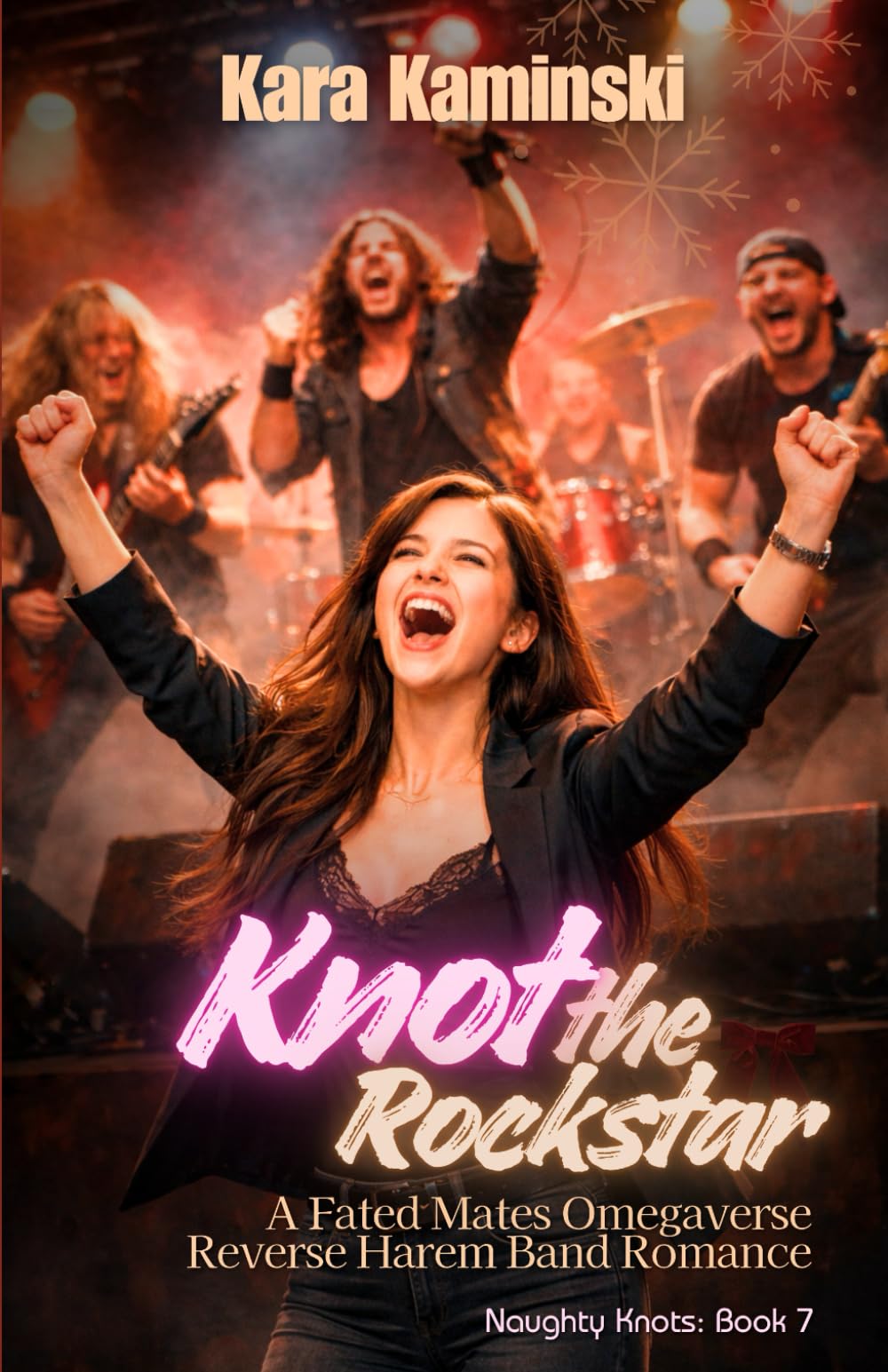 Knot the Rockstar: A Fated Mates Omegaverse Reverse Harem Band Romance (Naughty Knots)
