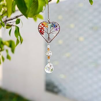 H&d Crystal Sun Catchers H&D HYALINE & DORA Suncatcher Window Hanging Tree Of Life Sun Catchers Indoor Window