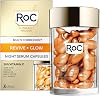 RoC - Multi Correxion Revive Glow Night Serum - Wrinkle and Anti-Aging - Vitamin C - Blackhead Reduction - 30 Capsules