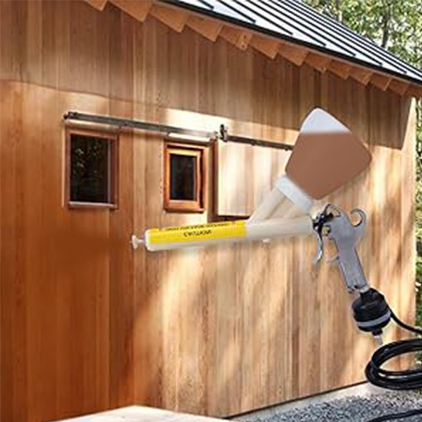 Kit di verniciatura a polvere elettrostatica con interruttore a pedale per una finitura superficiale efficiente e professionale
