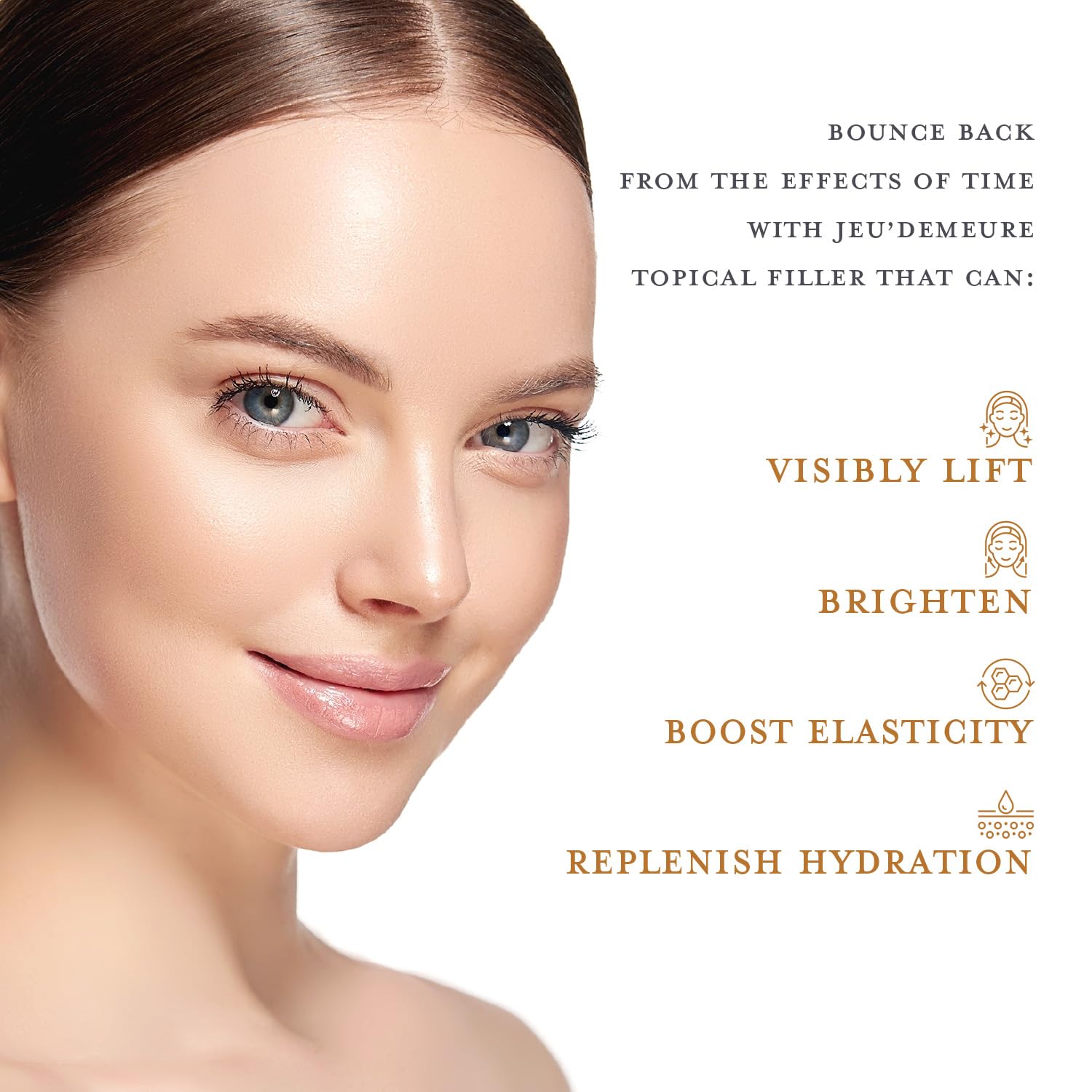 JEU'DEMEURE DermiShuttle Lifting Kit - Anti Aging Serum, Face Serum for Firming, Anti Wrinkle, Skin Elasticity, Hydrating with Collagen, Peptides, Korean Skincare (2 Weeks) - Image 4