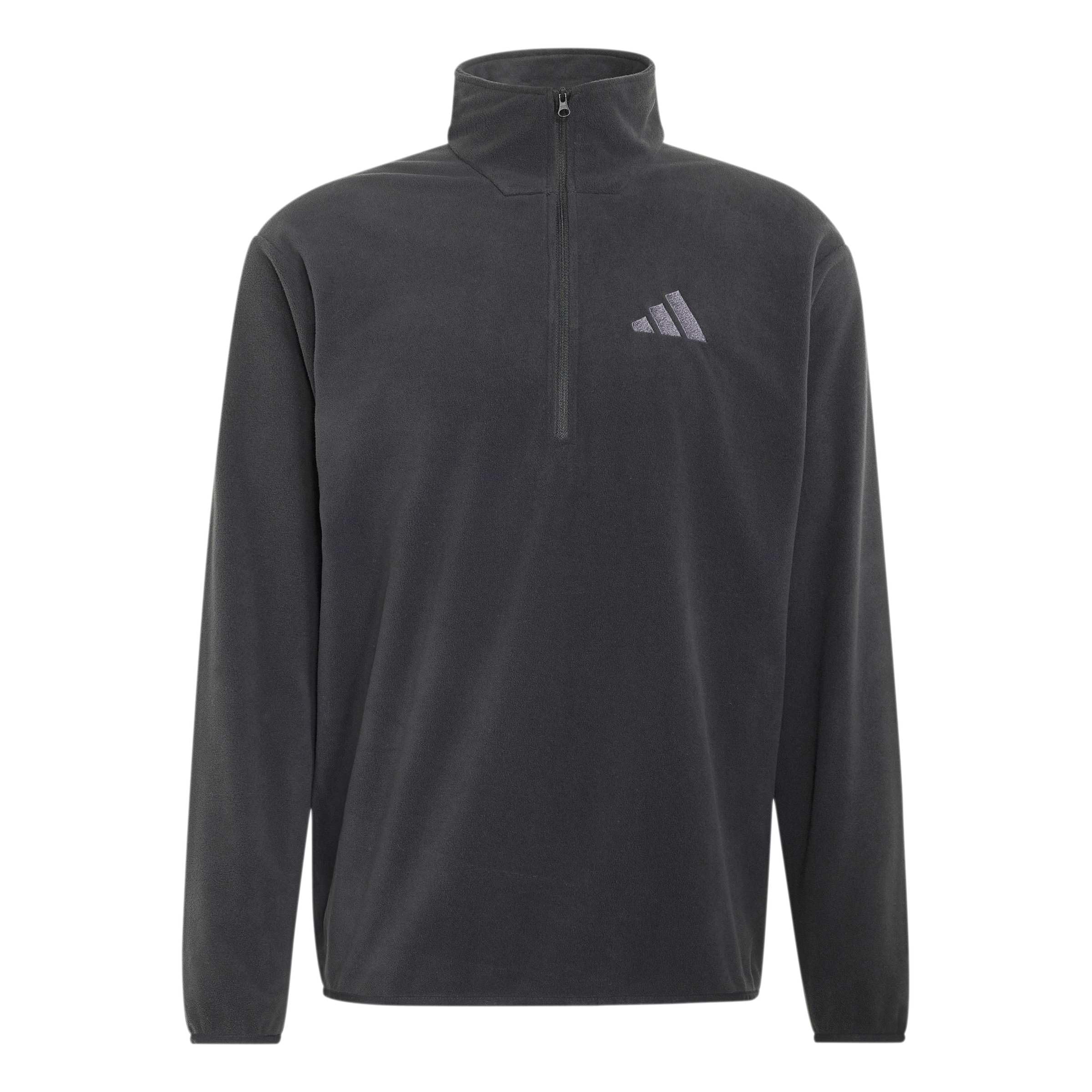 adidas Men's Terrex Multi Essentials Half Zip Fleece Sweatshirt, black, M