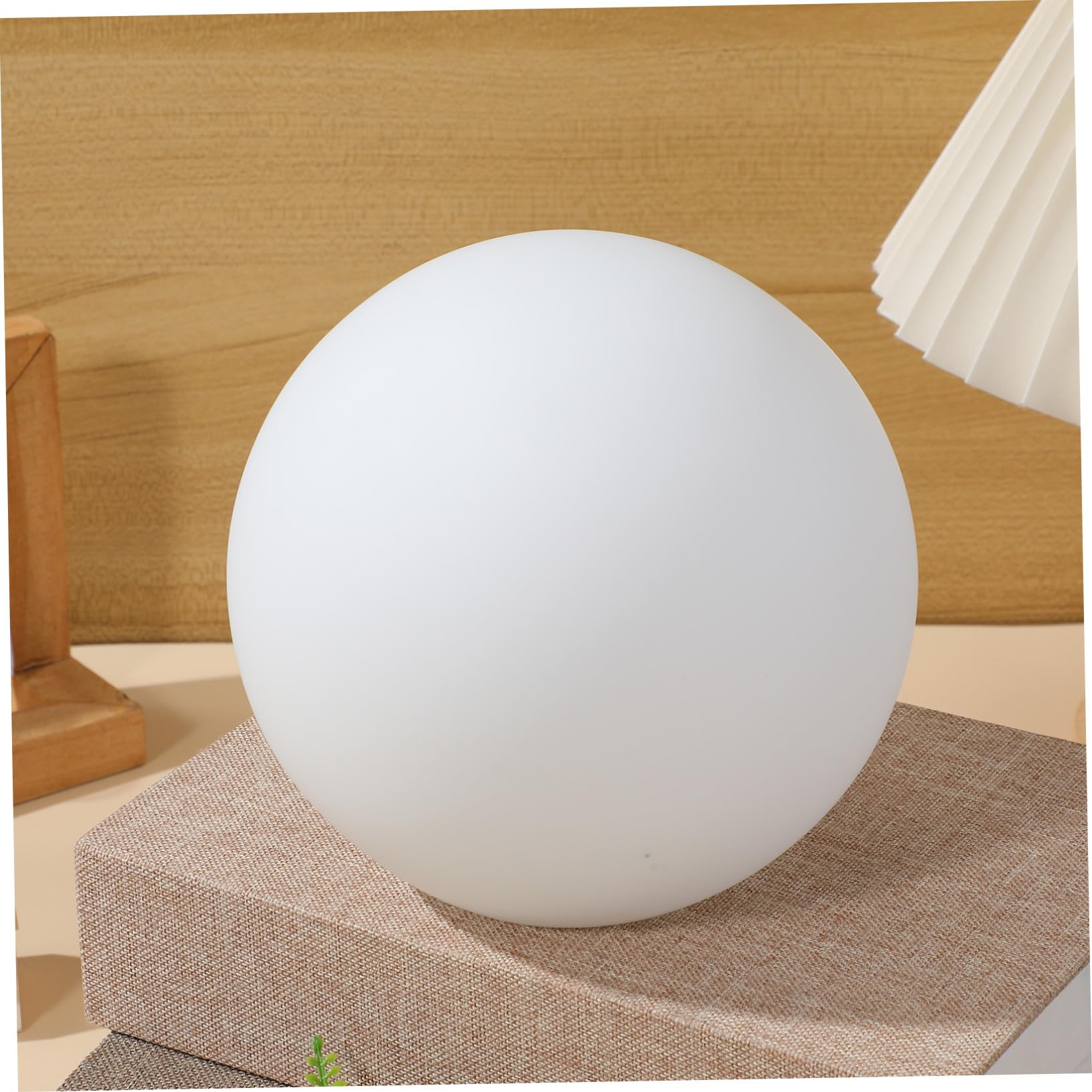 MAGICLULU Paralume in Vetro Smerigliato Bianco Latte Diametro 15 CM, Coprilampada Sferico per Lampadari, Adatto a Sale da Pranzo e Soggiorni