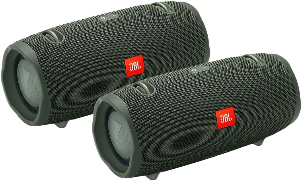 Xtreme 2 Portable Wireless Bluetooth Speakers - Pair (Green)