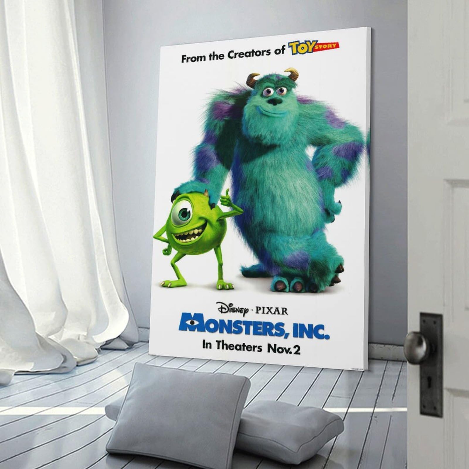 Amazon.co.jp: Monsters, Inc.モンスターズインク映画ポスター