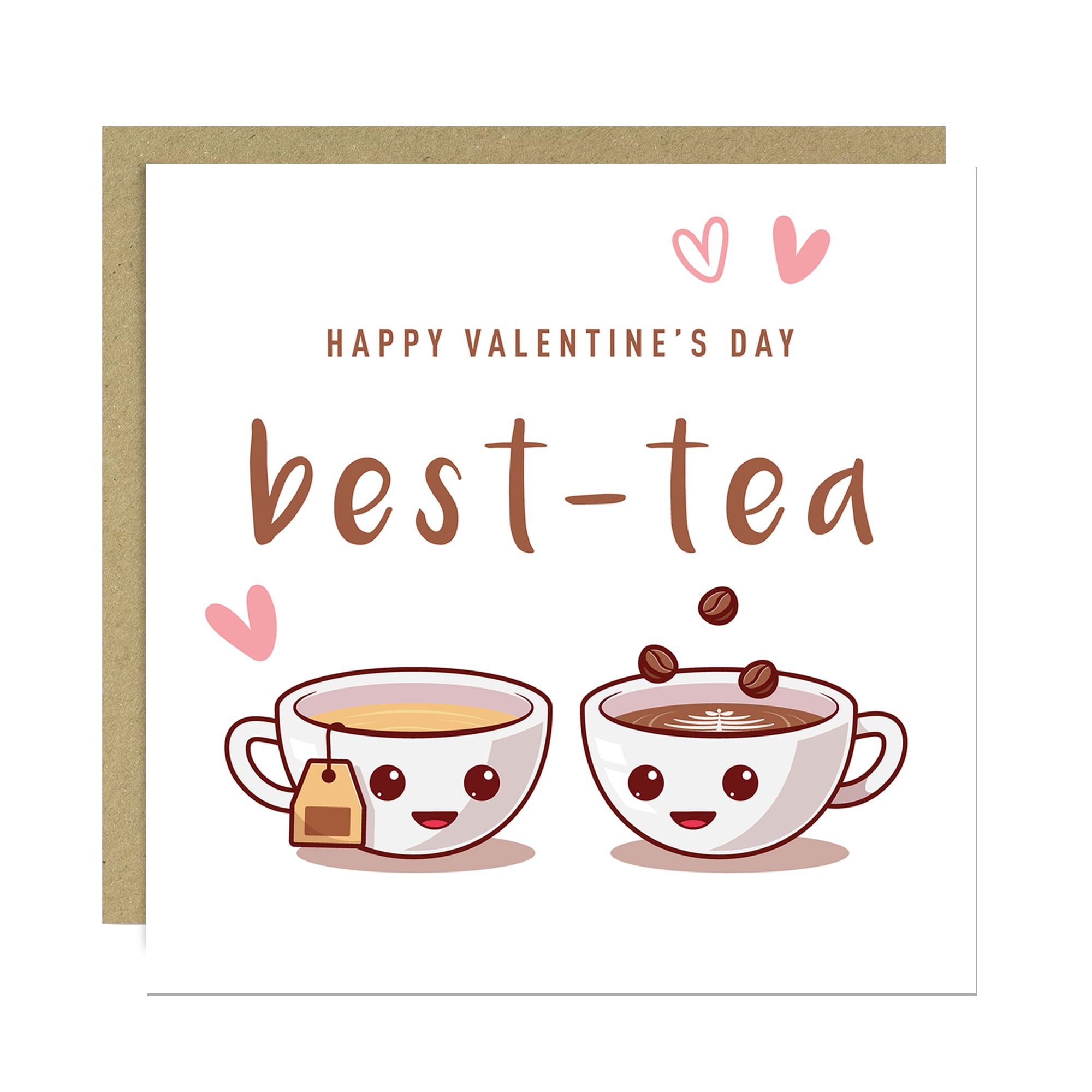 RED OCEAN Galentines Card For Bestie, Funny Galentines Day Card, Galentines Gift, Best Friend Galentines Card, Best Friend Card, Galentines Day Card, Valentines Day Card, Funny Best Tea Card