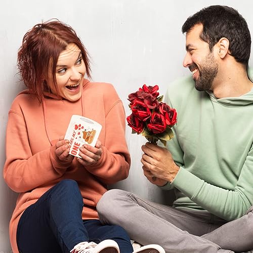 Miniatura 6 de 4 rollos de papel higiénico para el día de San Valentín, regalo divertido de broma para decoración del día de San Valentín, regalo de broma