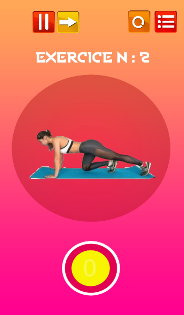 Female Fitness 7 minute for Android