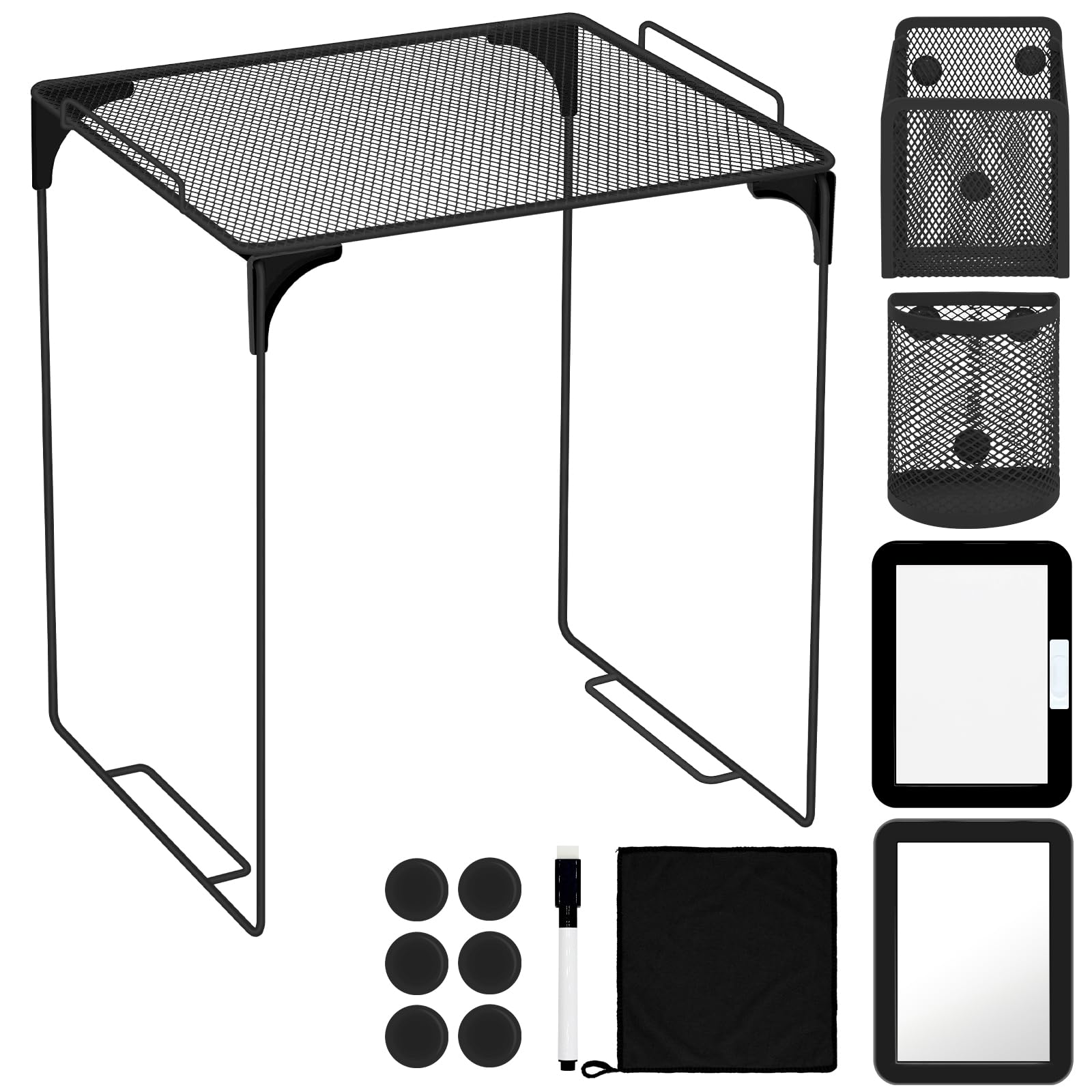 Photo 1 of BCUEIDO Locker Organizer Kit, Black