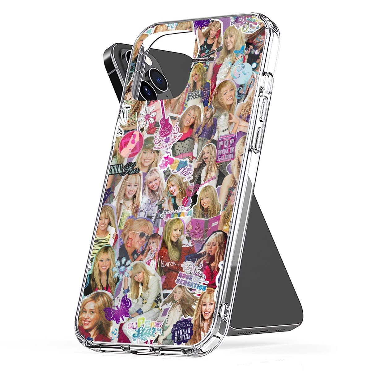 Phone Case Compatible with iPhone X 11 6 7 12 8 2020 Se Xr Hannah 6s Montana Plus Collage Xs Pro Max Mini Media Mixed Collage Combine Jumbo Photo