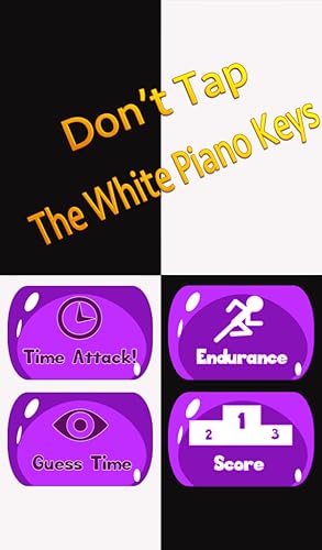 Não Toque Nas Teclas Brancas Do Piano - Um Jogo Intensivo Pra Galera