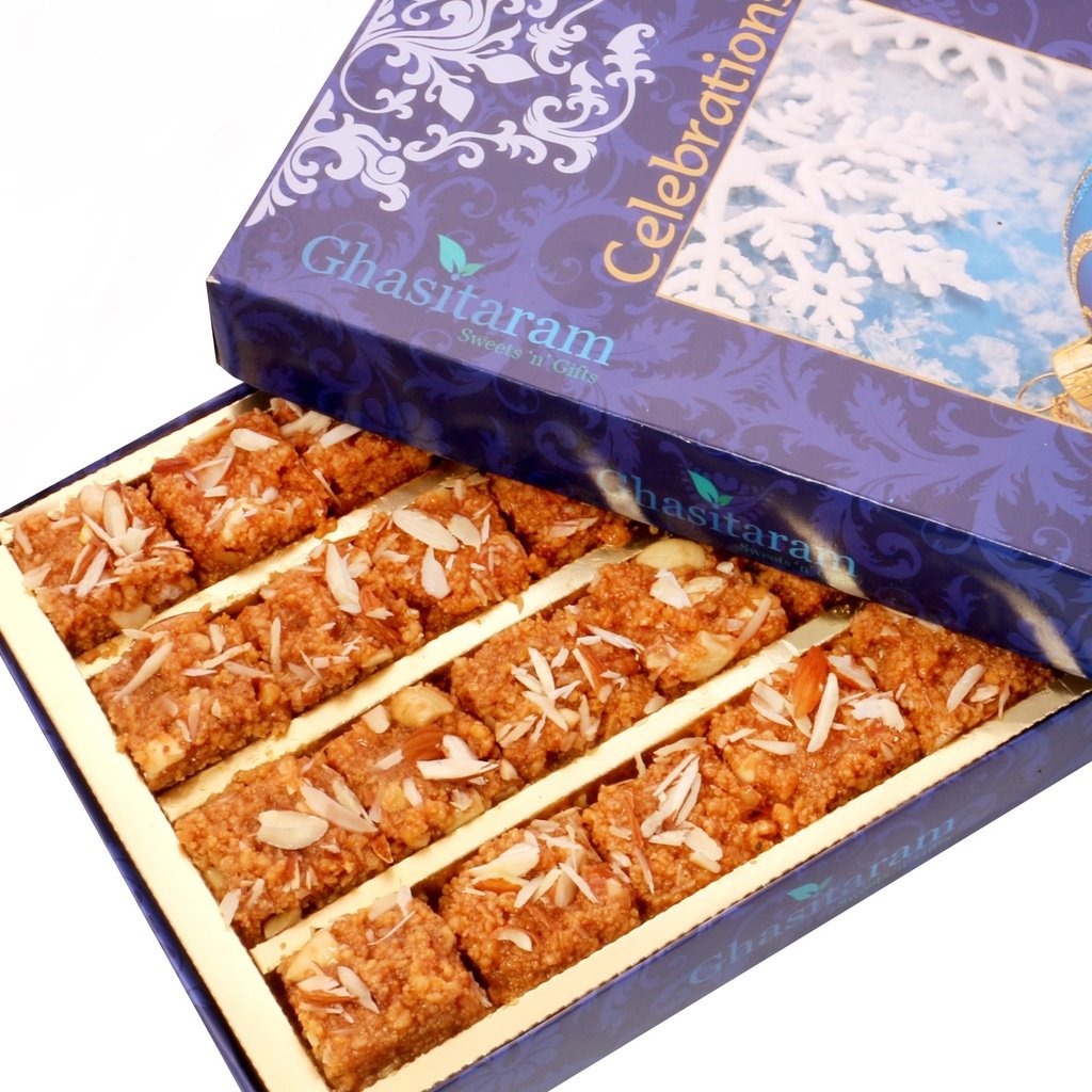Ghasitaram Gifts Indian Sweets - Special Dodha Barfi (800 gms)
