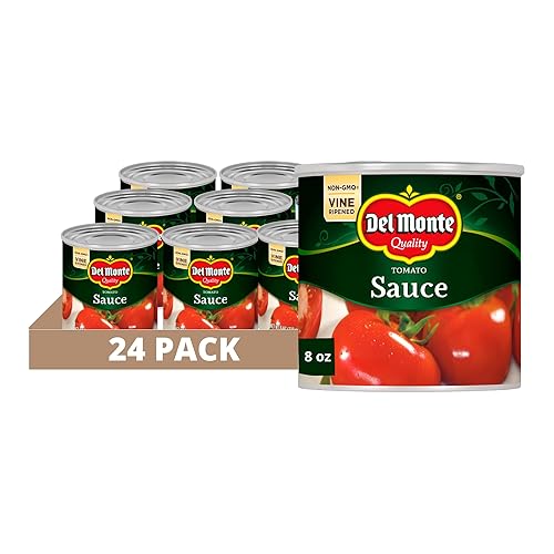 Del Monte Salsa de tomate enlatada, 8 oz (paquete de 24 latas)