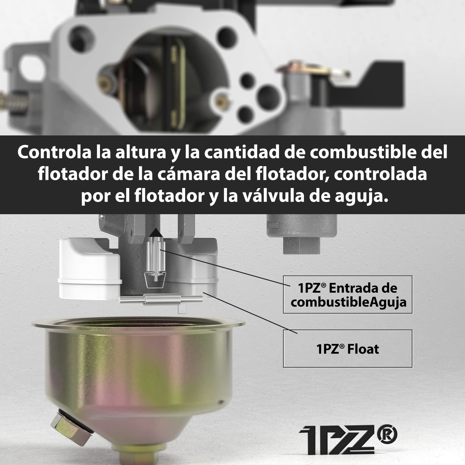 1PZ CA1-G39 Carburador con juntas para motor de generador Honda GX270 GX340 GX390 GX420 11HP 13HP 16HP Harbor Freight Predator 390cc 420cc Cortacésped Go Kart