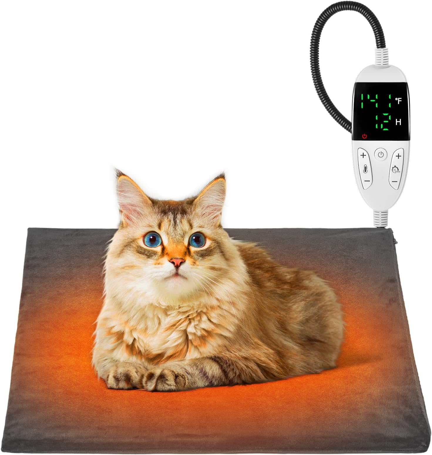 Petbank Pet Heating Pad for Dog Cat 30℃60℃ Adjustable Temperature