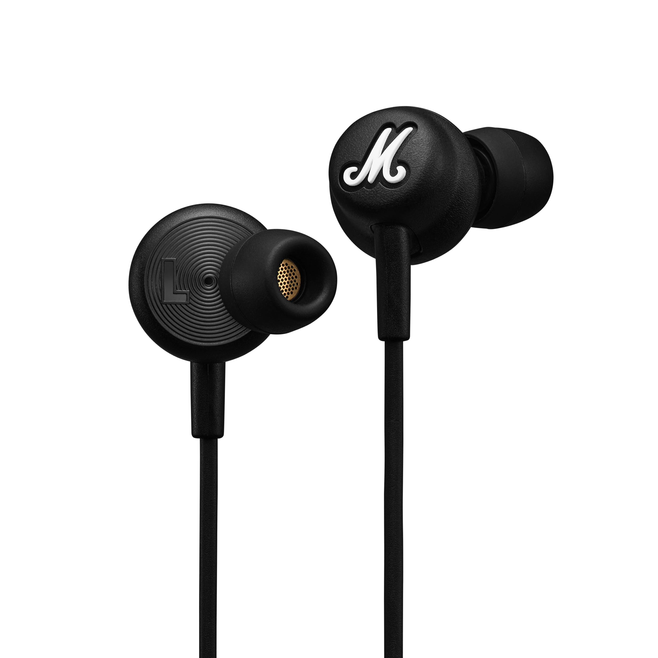 Marshall Mode USB-C Wired Earbuds – Built-in Microphone, Customisable Fit, Tangle-Resistant Cord and Dynamic Drivers | Voice Assistant | USB Connection