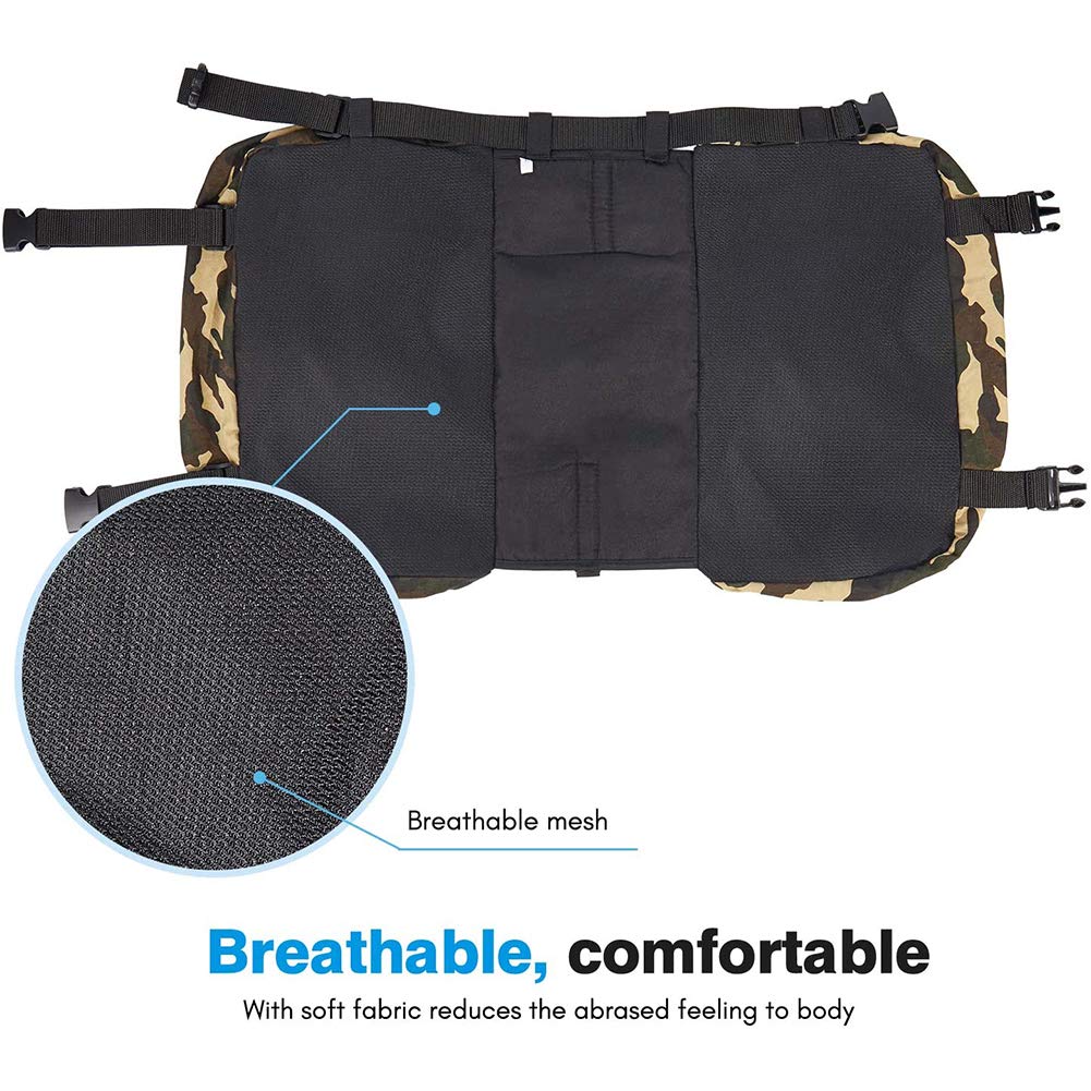 Cane Bisaccia Zaino, Regolabile Tripper Segugio dello Zaino di Corsa Bag Zaino Cane Pacchetto Escursionismo Gear Attrezzature Zaino Leggero per Medium & Large Cane per Addestramento Tattico
