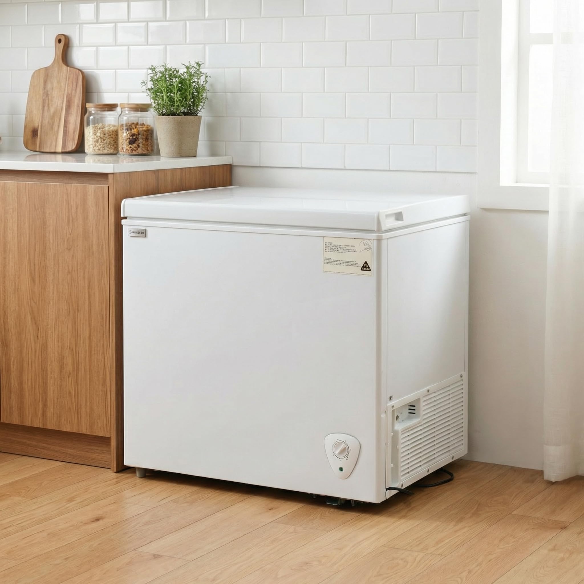 Amazon.co.jp: 冷凍庫 冷凍ストッカー 【90L/153L/198L選べる】 上開き