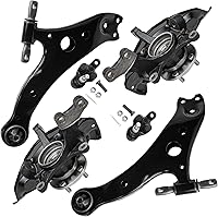 Vista 68 de Detroit Axle - Kit de brazos de control delantero RWD para Mercedes-Benz E320 E420 E430 E55 AMG, 2 brazos de control inferiores, 2 brazos de control