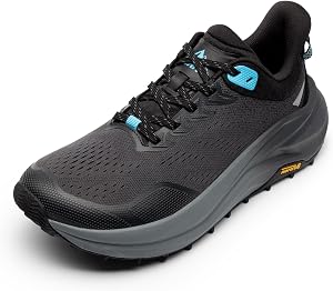 NORTIV 8 Men's Wide Toe Box Trail Running Shoes Cushioned Walking Barefoot Workout Cross Training Gym Shoe Casual Sneakers Whitney
