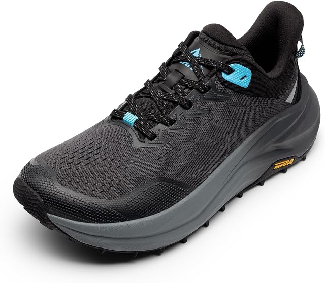 NORTIV 8 Men's Wide Toe Box Trail Running Shoes Cushioned Walking Barefoot Workout Cross Training Gym Shoe Casual Sneakers Whitney