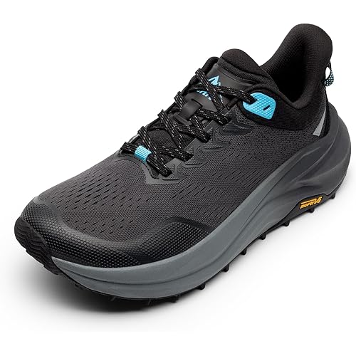 NORTIV 8 Men's Wide Toe Box Trail Running Shoes Cushion Walking Barefoot Tennis Workout Gym Cross Training Shoe Fashion Sneakers Whitney