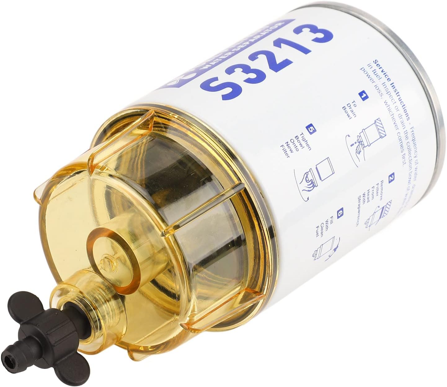 Fuel Water Separator Kit, Solid Impurities Removal S3213