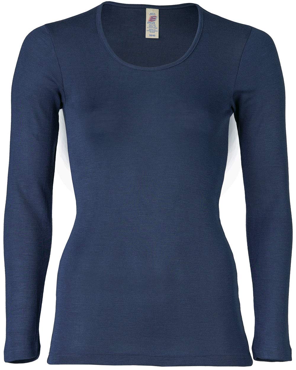 Engel Natur Damen-Shirt Kurzarm Wolle Seide – Deva Natur