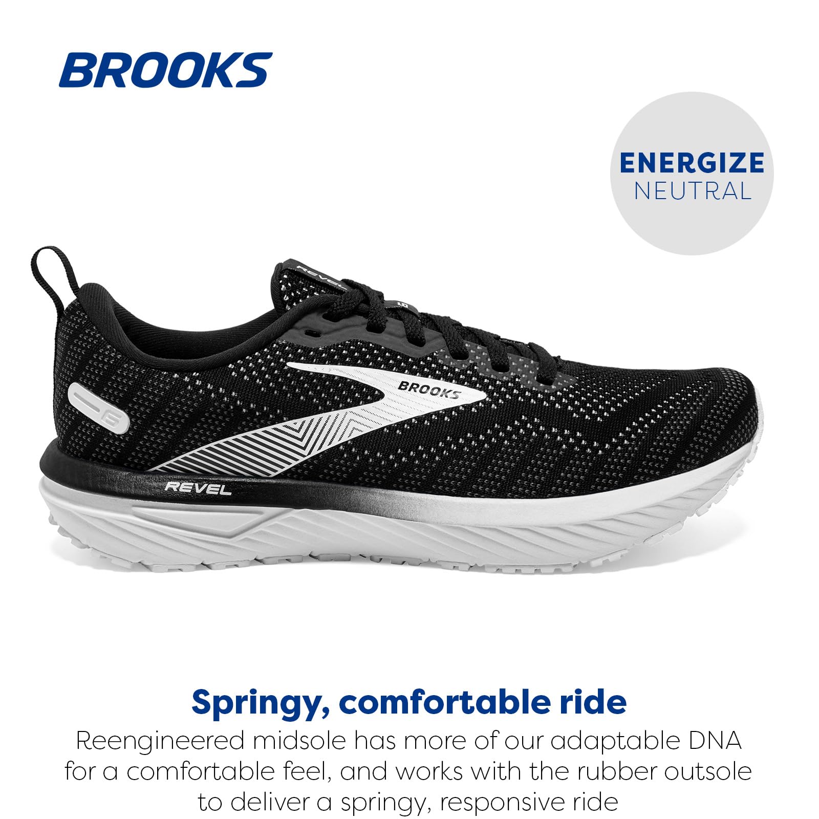 Brooks Chaussures de Course Revel 6 Neutral pour Femme