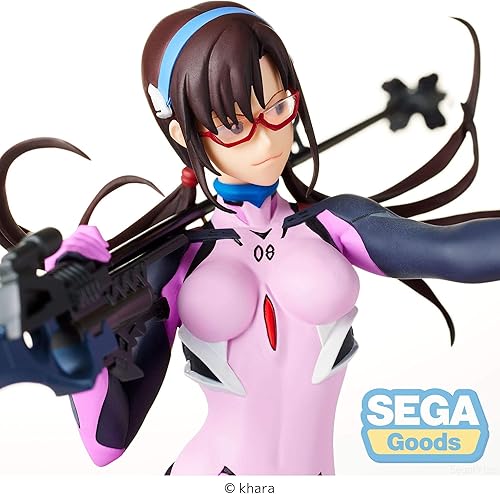 Miniatura 5 de SEGA Evangelion Nueva edición teatral LPM figura  Mari x rifle de alcance ultra largo, varios colores (SG94914)