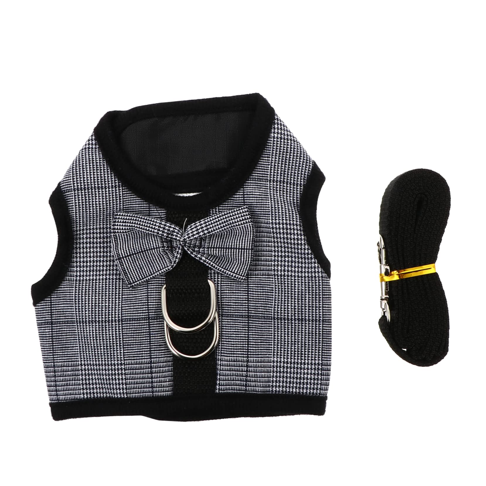 BESPORTBLE 1Set Animal Harness Leash Stylish Bunny Vest with Leash Kit for Outdoor Activities Comfortable for Rabbits for Various Theme Parties