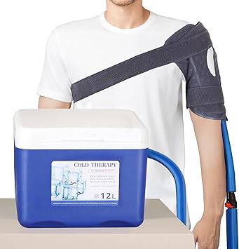 Review Cold Therapy System Ice Machine System for Knee Surgery Recovery Ice Cryotherapy System for Sports Injuries Knee Pains Strain Stiffness Sprain for Shoulder, Ankle, Foot, Leg, Hip Review Cold Therapy System Ice Machine System for Knee Surgery Recovery Ice Cryotherapy System for Sports Injuries Knee Pains Strain Stiffness Sprain for Shoulder, Ankle, Foot, Leg, Hip