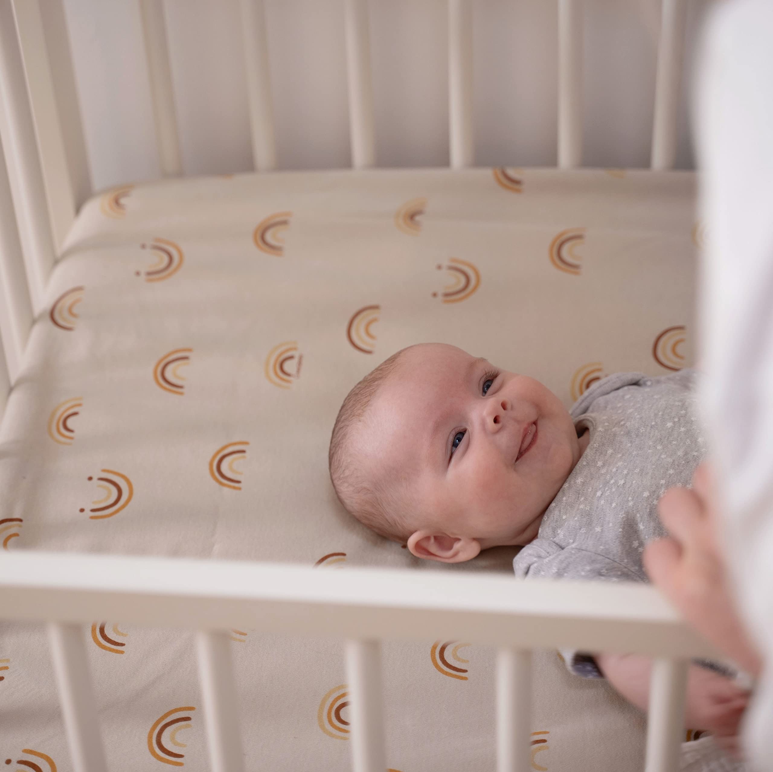 ÜneeQbaby Coprimaterasso Impermeabile Per Culle - Cotone Bio, Certificato Oeko-TEX, 60x120 Cm - Foto 5