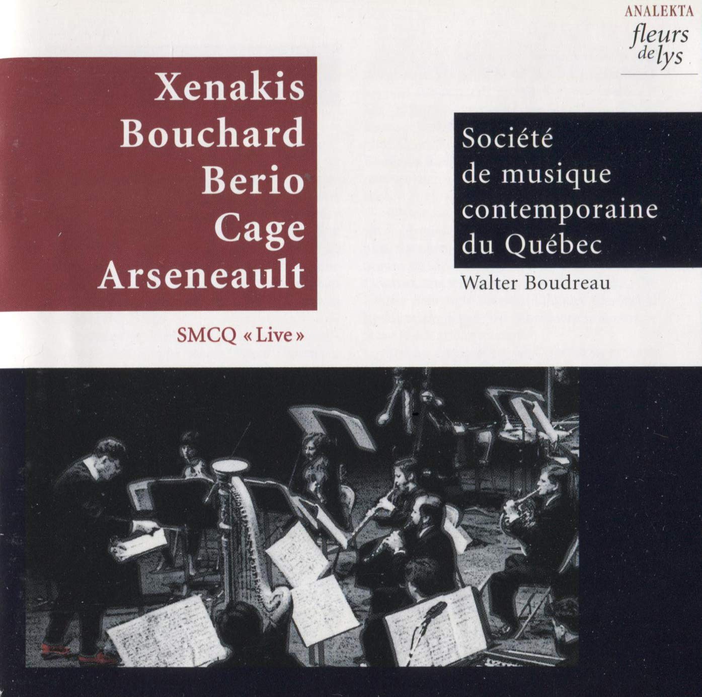 Contemporary Music [Audio CD] Boudreau and Societe De Musique Contemporaine