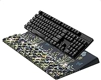 Vista 10 de Ospelelf - Soporte para teclado con reposamuñecas, cómodo soporte ergonómico para teclado para oficina y hogar