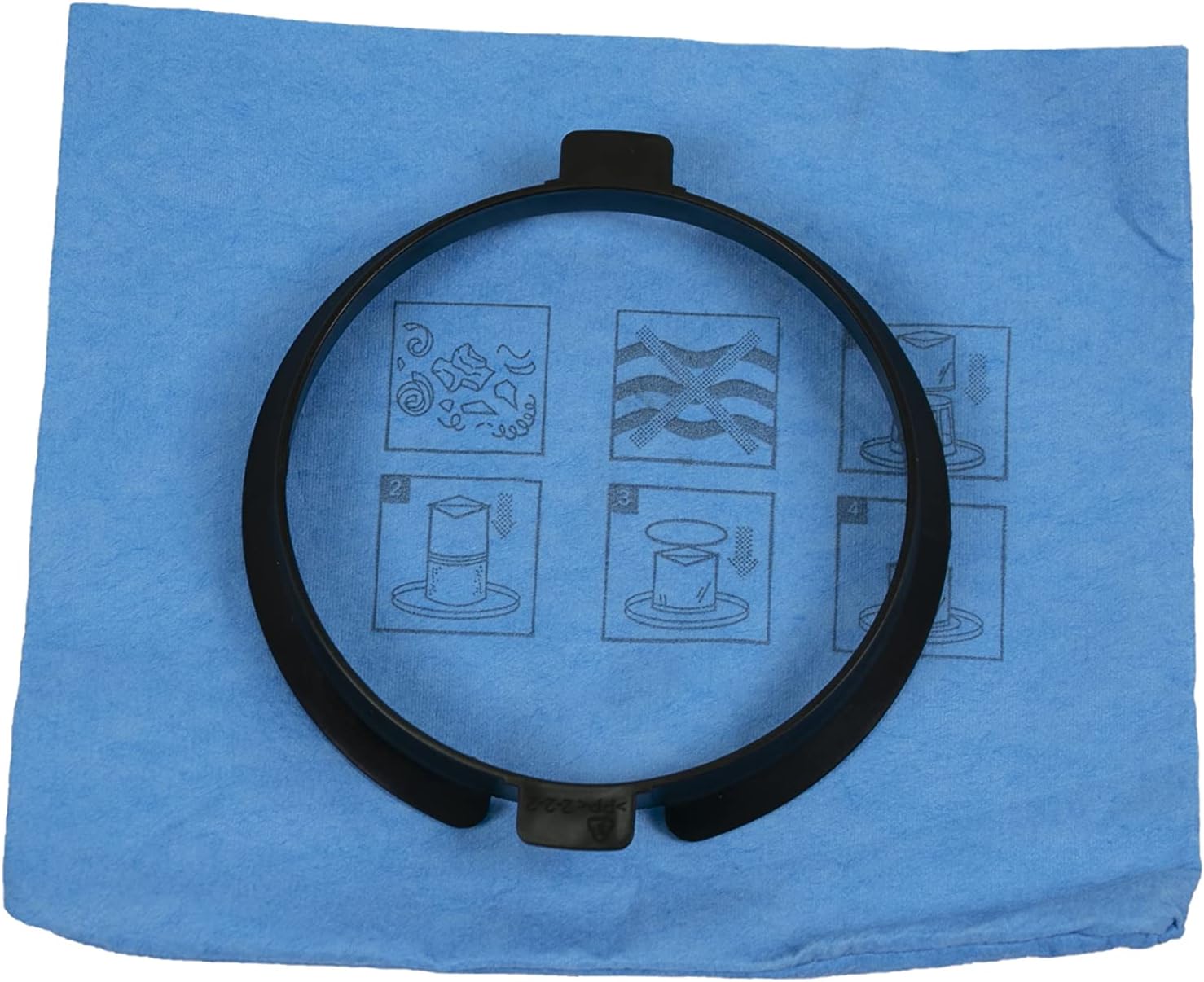 Alton Japan SL18310-4B Vacuum Cleaner for Wet and Dry Synthetic Fiber Filter with Ring 20-1100N
